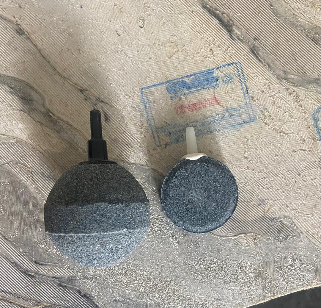 Aeration stones and support gear