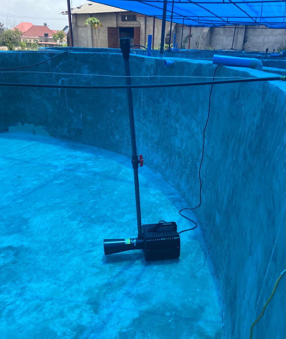 Aeration and water-quality upgrade support
